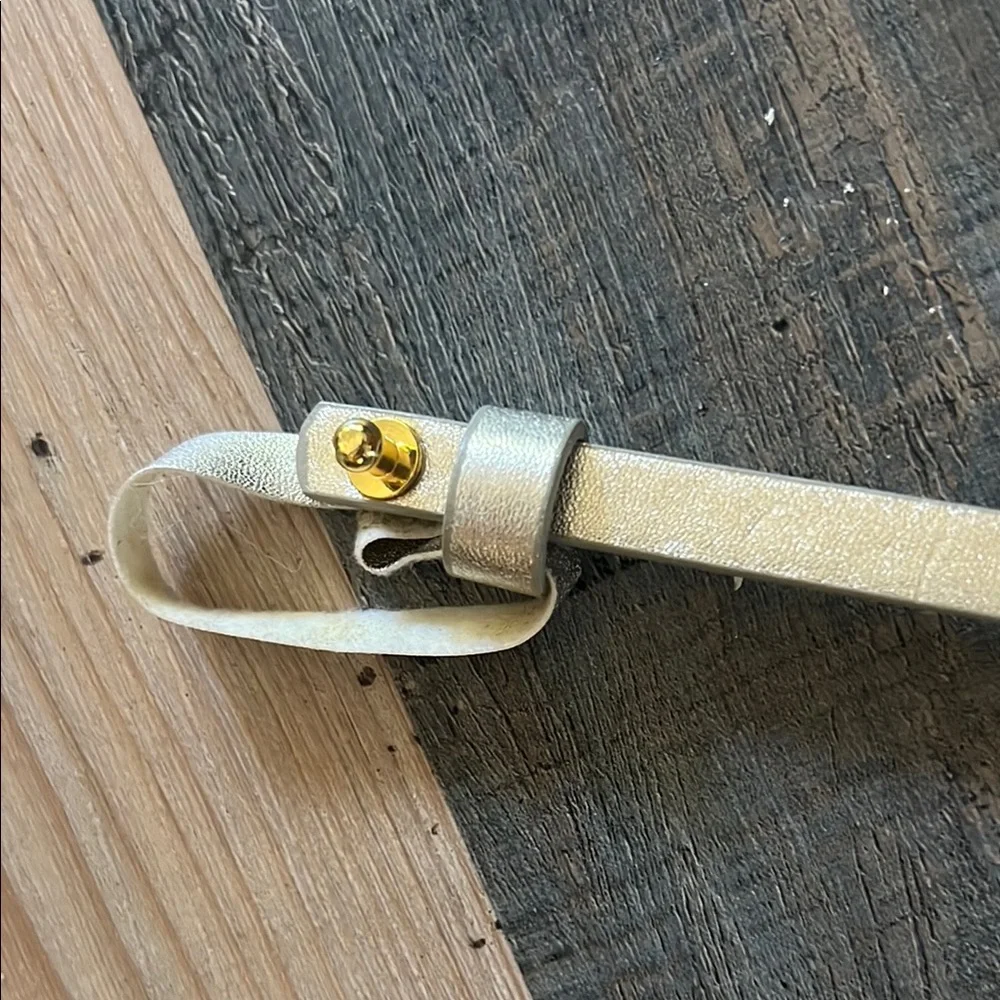 Hinge Elegant Gold Bow Belt S/M Waist Fit